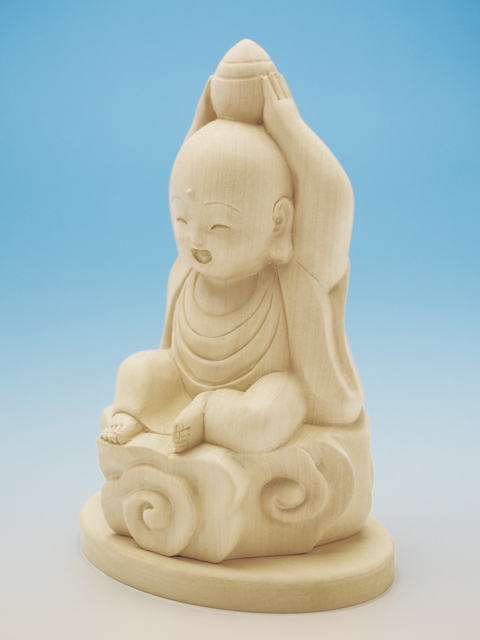 木製 わらべ地蔵尊 （遊）