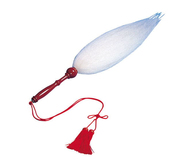 携帯用払子（人絹房付）