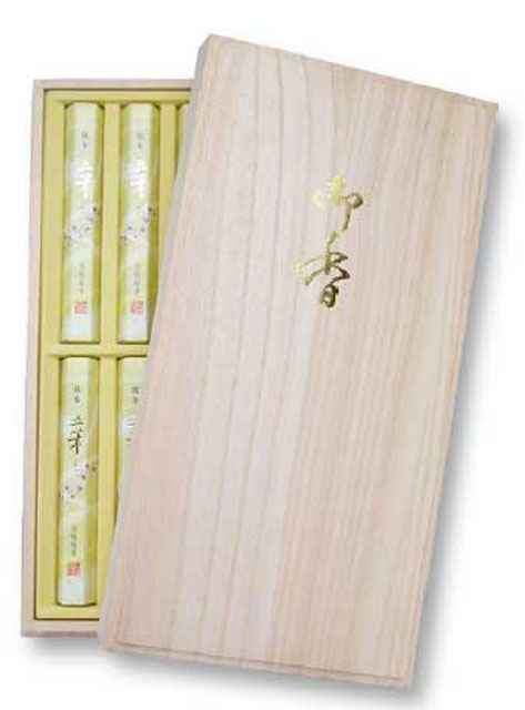 進物用 銘香五筆（短寸８把入）