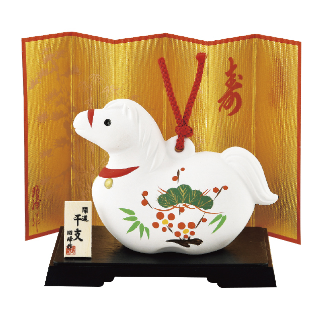 【在庫一掃セール】干支大型土鈴（昭峰１０５）