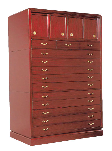 法衣箪笥（花梨）奥深型