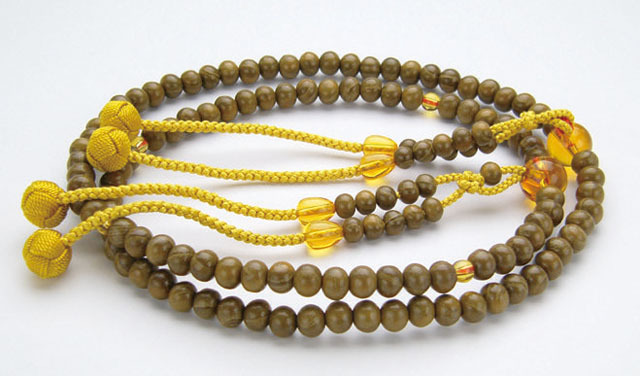 京念珠＜真言宗＞本桑トパーズ仕立（尺２寸）