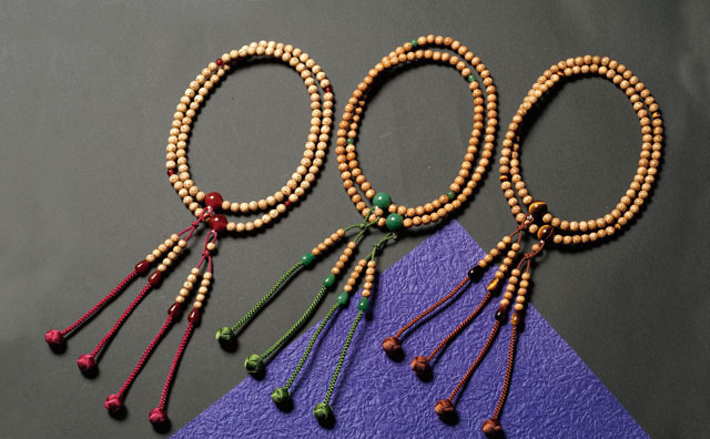 京念珠＜真言宗＞星月菩提樹（尺２寸）