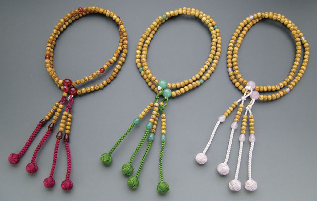 京念珠＜真言宗＞星月菩提樹（８寸）