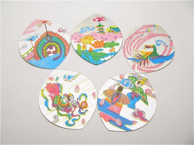 散華（金銀刷）100枚1組