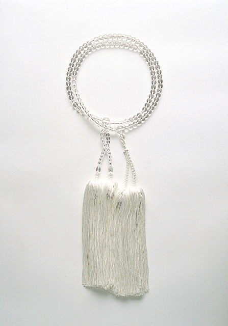 京念珠＜臨済宗＞本水晶（尺６寸）