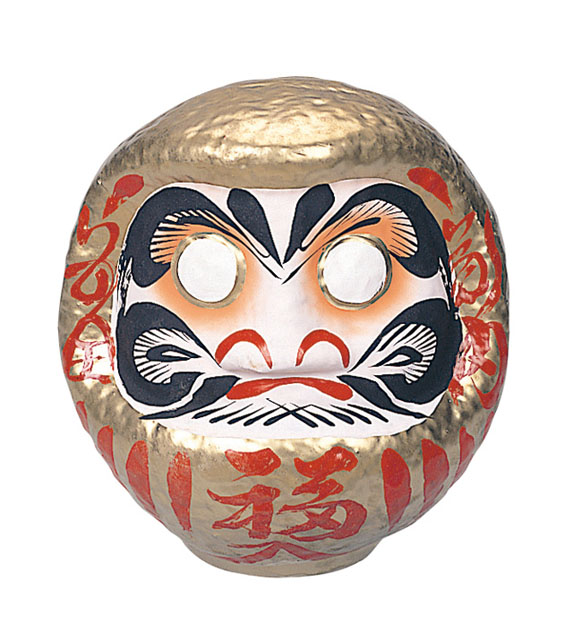 威厳ある黄金達磨 黄金達磨