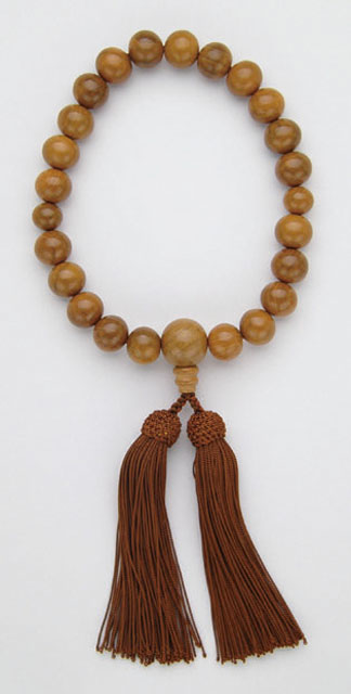 京念珠＜男性用 片手念珠＞正梅２２玉