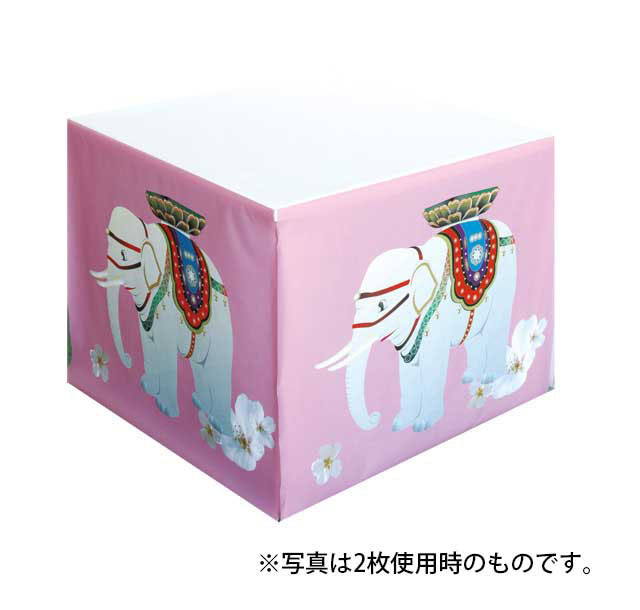 花まつり白象幕