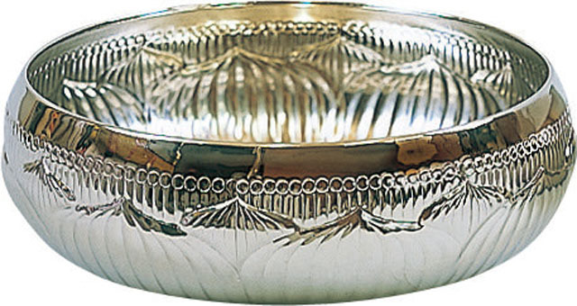 タライ（灌佛盤）彫入