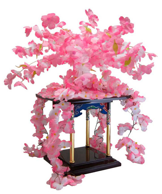 桜冠＆桜屋根飾りセット（１.５尺用）