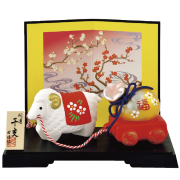 干支置物（宝袋曳き）