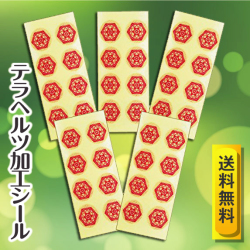 定期コース】（ヒランヤ）身体に貼るヒランヤ健康シール（8枚1シート×5