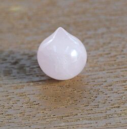 ミニマム・クリスタルマニ（ローズクォーツ マニ宝珠） 13mm パワーストーン【摩尼宝珠】