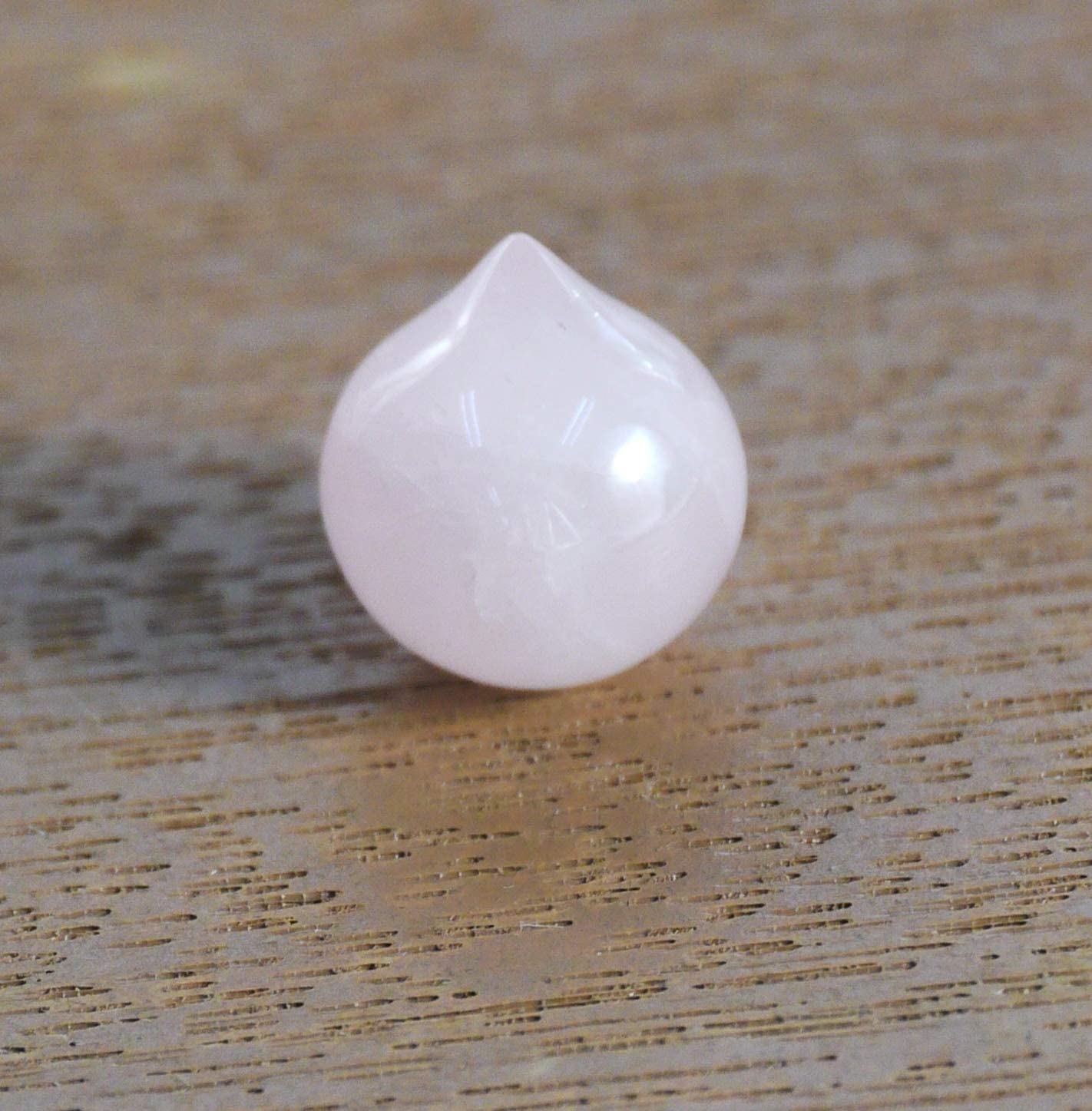 ミニマム・クリスタルマニ（ローズクォーツ マニ宝珠） 13mm パワーストーン【摩尼宝珠】