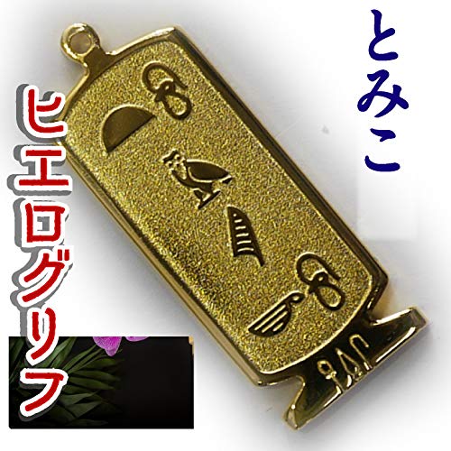 ヒエログリフ ペンダント 名前ネームネックレス 象形文字 ピラミッド 古代エジプト文字 ゴールド