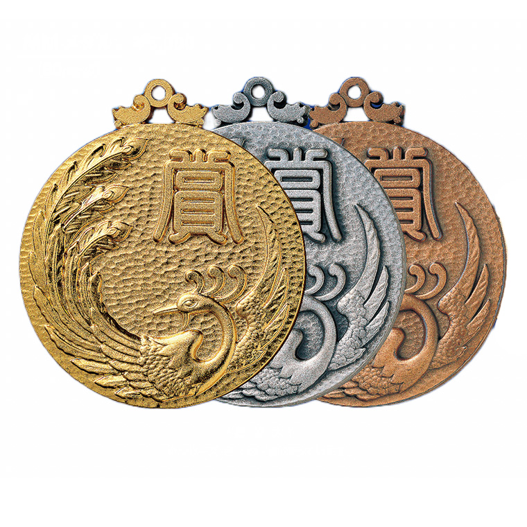 アンチモニー製大型メダル 高級スタンド式プラケース入り・おしゃれな