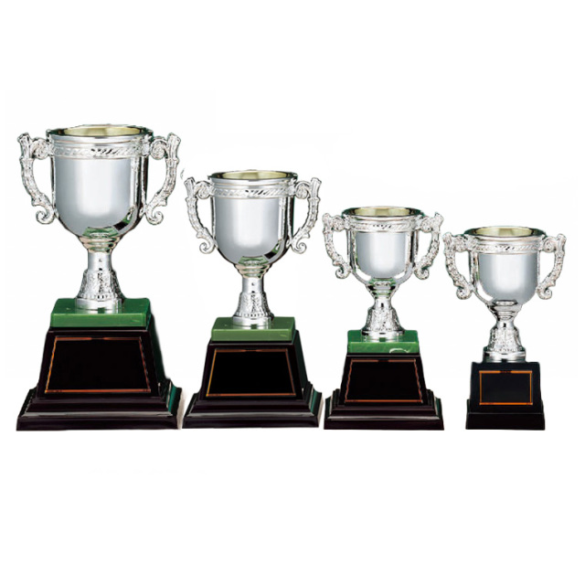 優勝カップ】樹脂製シルバーカップ CP105シリーズ 【文字彫刻無料】