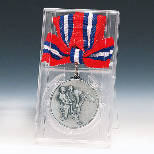 メダル】直径60mm大型KMメダル 首掛リボン付専用ケース入りメダル