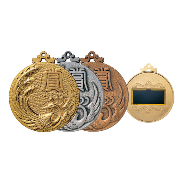 アンチモニー製大型メダル 高級スタンド式プラケース入り・おしゃれな