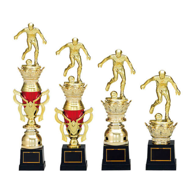 プラスチック人形付き・樹脂製優勝トロフィー