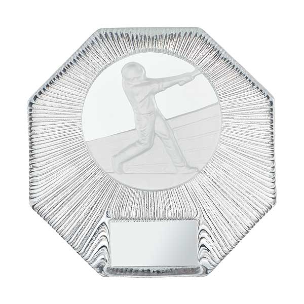 野球専用ガラス楯