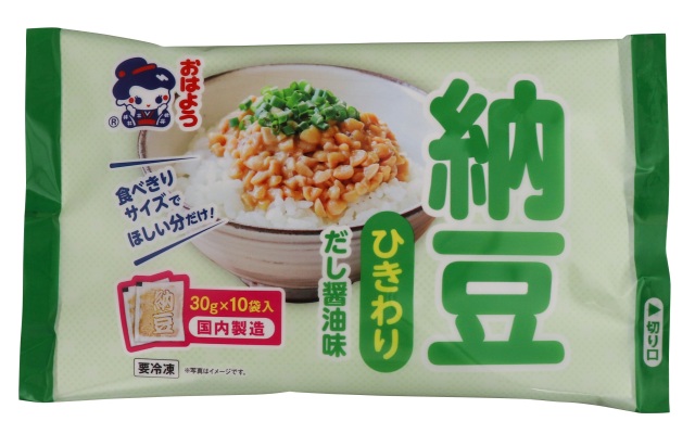 冷凍限定 ひきわり納豆醤油味30g 10個入