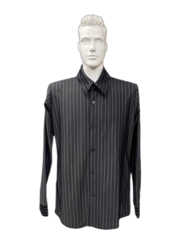 【東京トリキン】２WAYストレッチストライプシャツ（スリムタイプ）