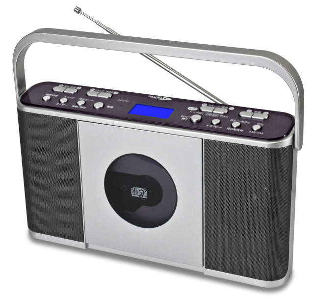 クマザキエイム】速度調整CDラジオ OKB-011