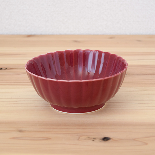 波佐見焼　団陶器　Danlife　和食器　器　しのぎ　鎬　花　シンプル　皿　小鉢　プレート　ボウル