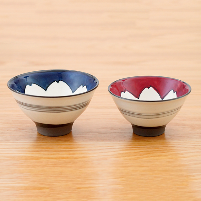 波佐見焼　団陶器　和食器　器　器好き セリジエ　花柄　茶碗　湯呑　マグ　スープ　カップ