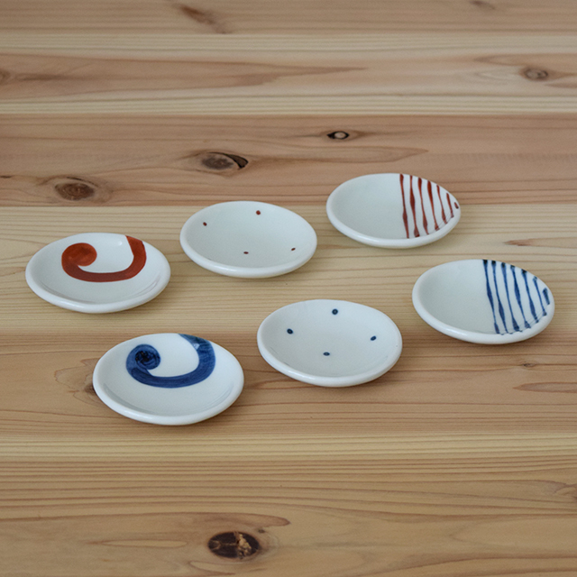 波佐見焼　和食器　団陶器　danlife 小皿　小付　手塩皿　豆皿　かわいい　康創窯