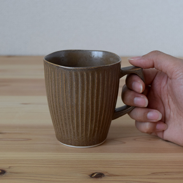 波佐見焼　団陶器　和食器　器　しのぎ　鎬　菊割　マグカップ　お茶碗　茶付　小付　丼　