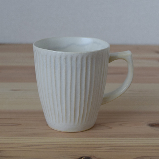 波佐見焼　団陶器　和食器　器　しのぎ　鎬　菊割　マグカップ　お茶碗　茶付　小付　丼　