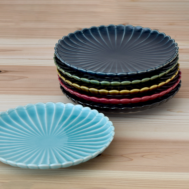 波佐見焼　マグカップ　カップ　取皿　丸皿　茶碗　丼　鎬　しのぎ　和食器　セレクトショップ　Danlife