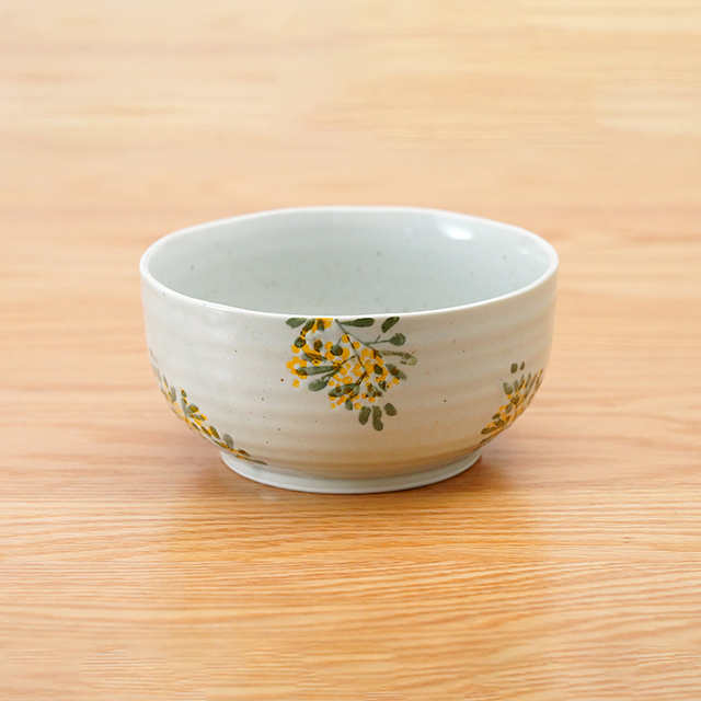 波佐見焼 勲山窯】パレス 麺ドン(どんぶり)2色