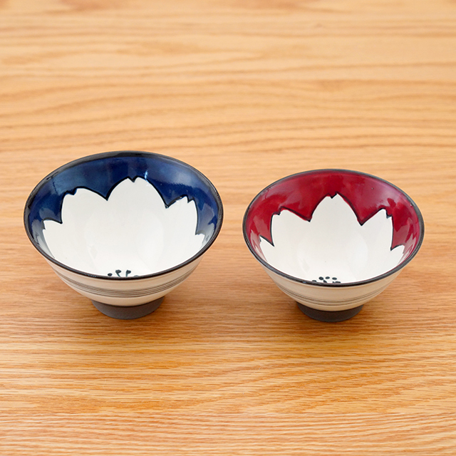 波佐見焼　団陶器　和食器　器　器好き セリジエ　花柄　茶碗　湯呑　マグ　スープ　カップ