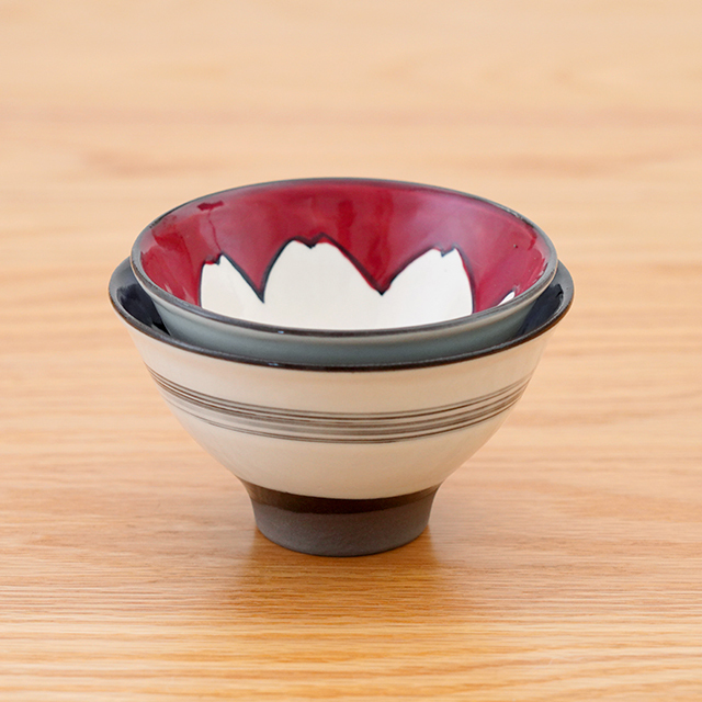 波佐見焼　団陶器　和食器　器　器好き セリジエ　花柄　茶碗　湯呑　マグ　スープ　カップ