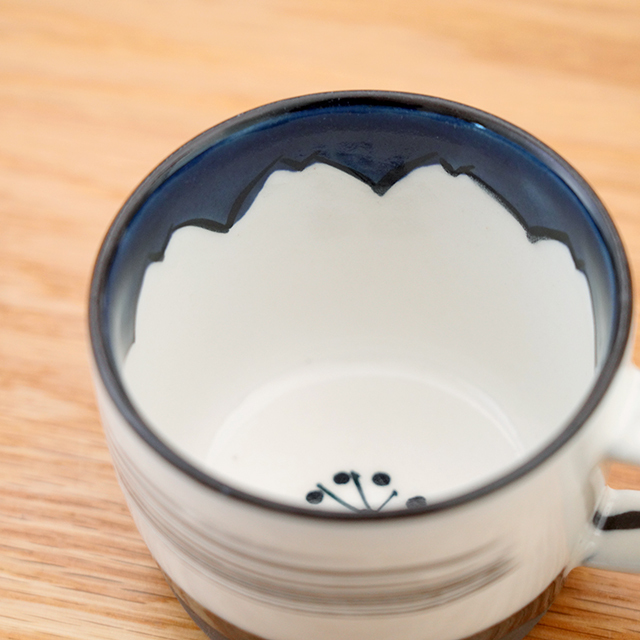 波佐見焼　団陶器　和食器　器　器好き セリジエ　花柄　茶碗　湯呑　マグ　スープ　カップ