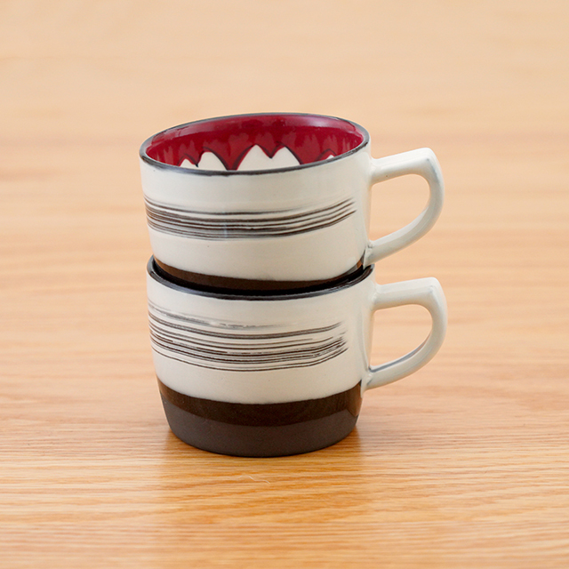 波佐見焼　団陶器　和食器　器　器好き セリジエ　花柄　茶碗　湯呑　マグ　スープ　カップ