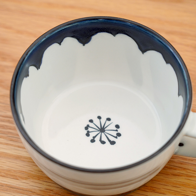 波佐見焼　団陶器　和食器　器　器好き セリジエ　花柄　茶碗　湯呑　マグ　スープ　カップ
