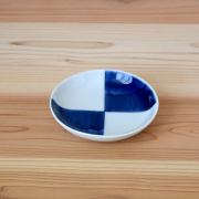 波佐見焼　　和食器　セレクトショップ　Danlife　　シンプル　染付　小皿　　豆皿　手塩皿　康創窯