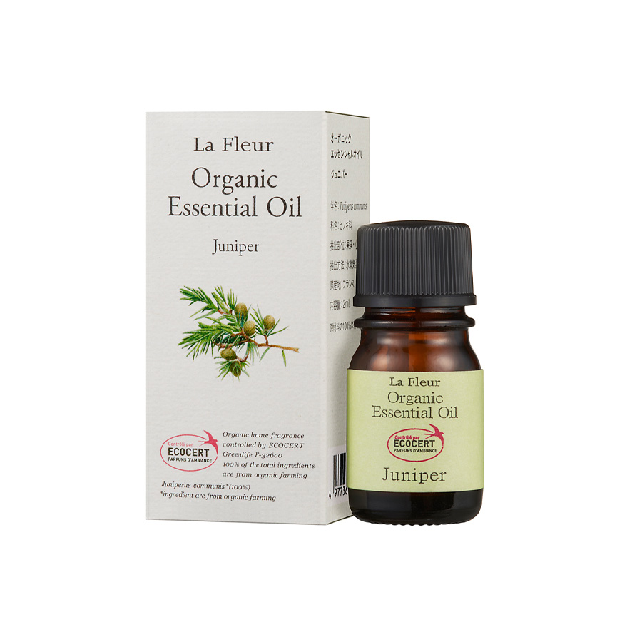 ラ・フルール オーガニックエッセンシャルオイル ジュニパー 2mL