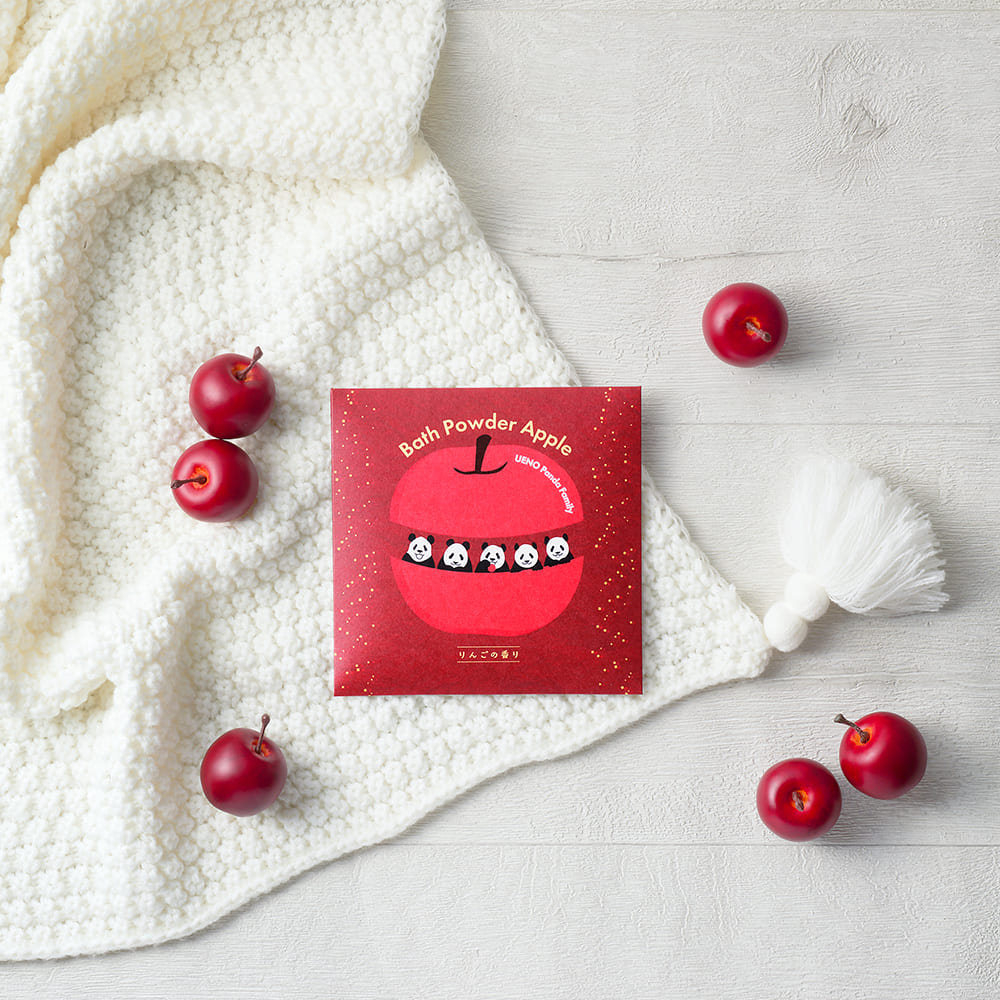 りんご アロマバスパウダーパンダ 40g