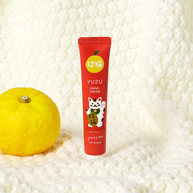 招き猫 YUZU ハンドクリーム ミニ 20g