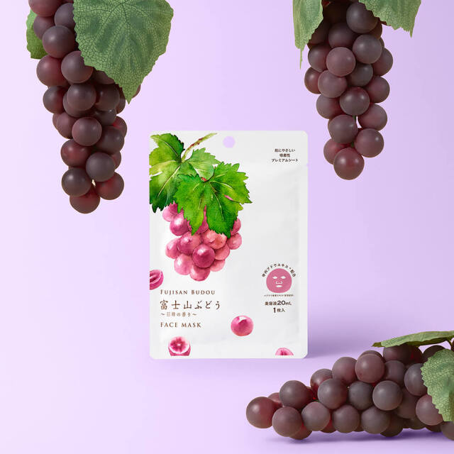 富士山ぶどう ～巨峰の香り～ フェイスマスク 20mL