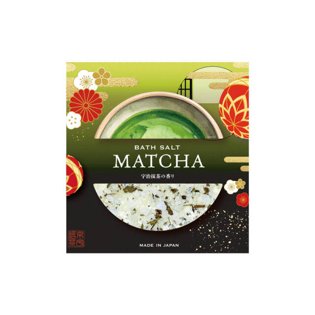 【5月下旬発売予定】MATCHA リーフ入りバスソルト 40g