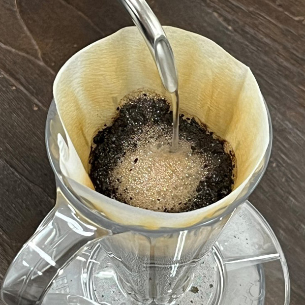 フラワードリッパーDEEP27 クリアブラック〈1杯用〉 ダートコーヒー