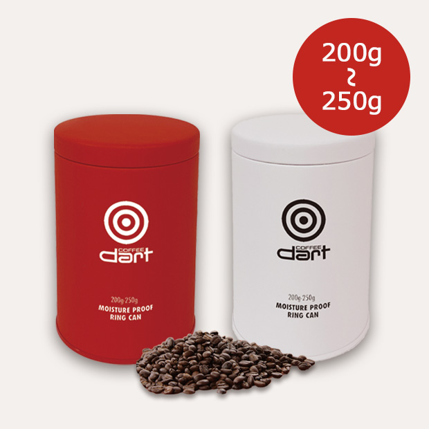 ダートコーヒー　コーヒー缶　２個セット ダートコーヒーコーヒー缶2個セット