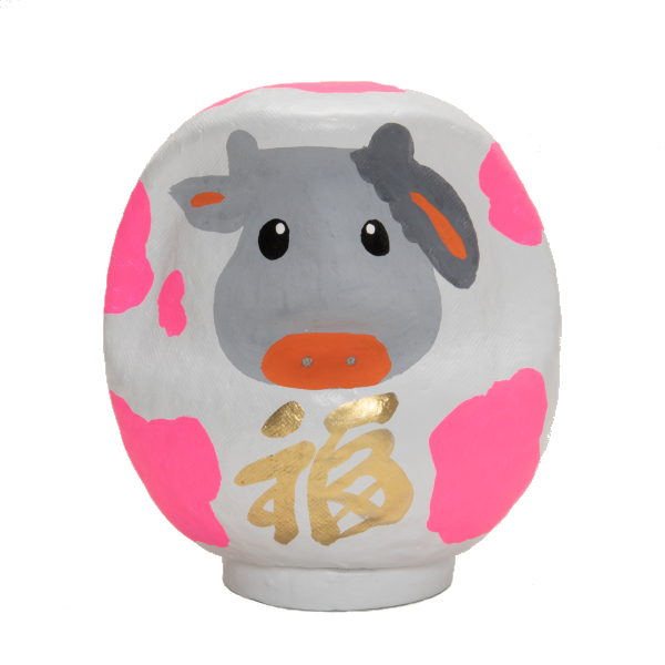 干支だるま　丑